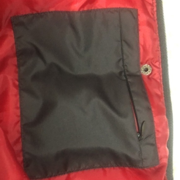 U.S. POLO Assn. Brown Puffer Vet w Removable Faux Fur Hood | Size L - Picture 8 of 10